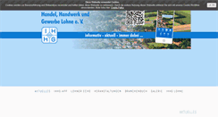 Desktop Screenshot of ihhg-lohne.de