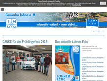 Tablet Screenshot of ihhg-lohne.de